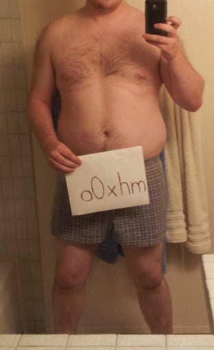 A progress pic of a 6'0" man showing a snapshot of 235 pounds at a height of 6'0