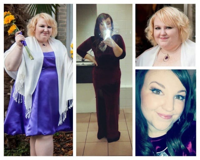 Progress Pics of 70 lbs Fat Loss 4'11 Female 233 lbs to 163 lbs
