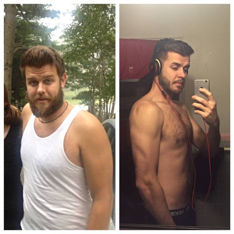 45 lbs Weight Loss 6'3 Male 220 lbs to 175 lbs