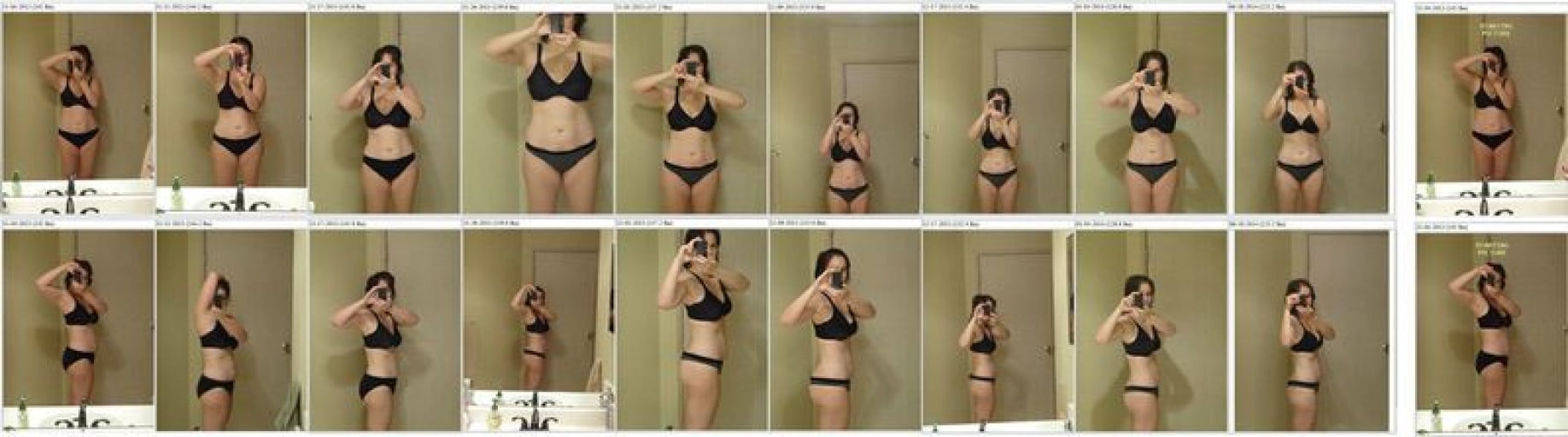 5 foot 4 Female 25 lbs Weight Loss Before and After 148 lbs to 123 lbs