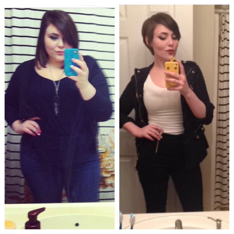 5 foot 5 Female 127 lbs Fat Loss Before and After 255 lbs to 128 lbs