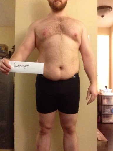 3 Pictures of a 260 lbs 6'1 Male Weight Snapshot