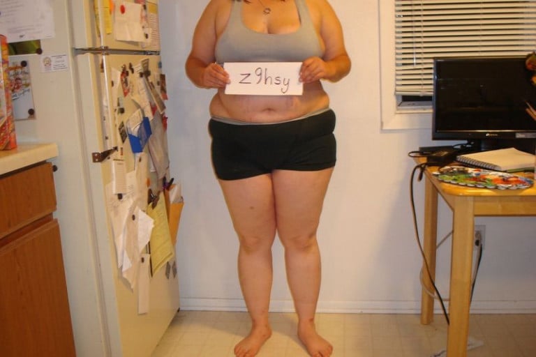 4 Pics of a 5 foot 6 242 lbs Female Weight Snapshot