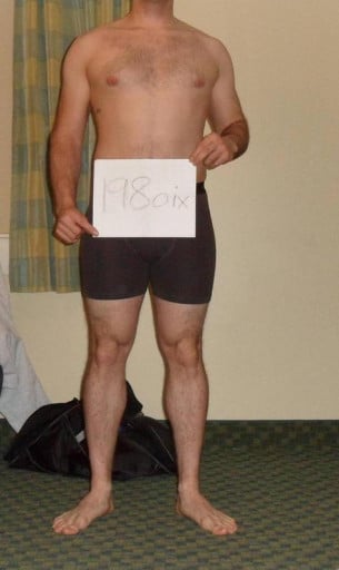 13 Pictures of a 199 lbs 5 feet 9 Male Weight Snapshot