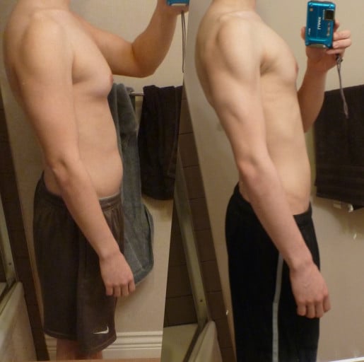 6 Photos of a 5 foot 5 138 lbs Male Weight Snapshot