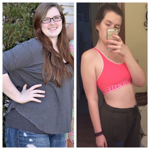 Female at 5'5 Loses 60 Pounds in 18 Months