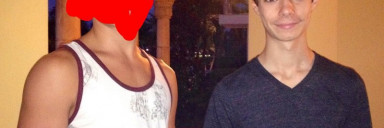 54 lbs Muscle Gain Before and After 6 foot Male 111 lbs to 165 lbs