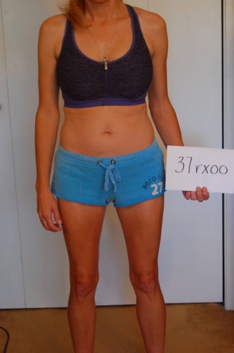 3 Pics of a 112 lbs 5'5 Female Weight Snapshot
