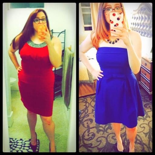F/28/5'2 50 Lbs Weight Loss Journey: From 179 to 129 Pounds