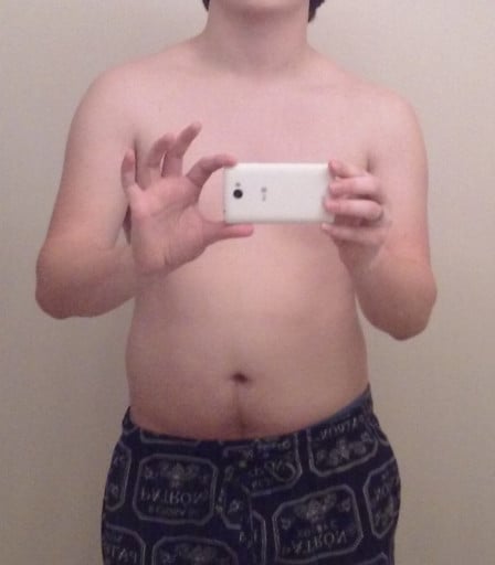 A picture of a 5'11" male showing a weight reduction from 190 pounds to 183 pounds. A total loss of 7 pounds.