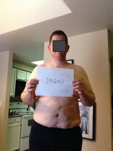 4 Pics of a 6'3 290 lbs Male Weight Snapshot