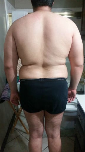 A progress pic of a 6'2" man showing a snapshot of 286 pounds at a height of 6'2
