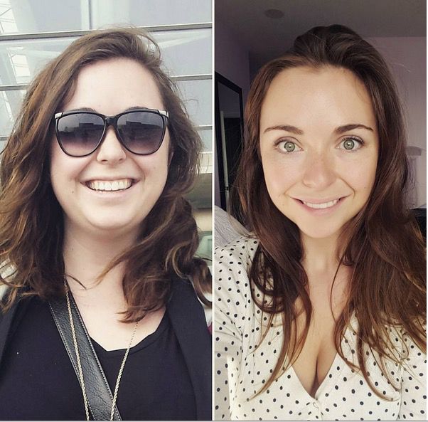 Progress Pics of 45 lbs Weight Loss 5'10 Female 215 lbs to 170 lbs