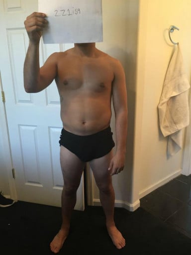 25 Year Old Male Cutting at 180Lbs and 5'8 – Before and After!