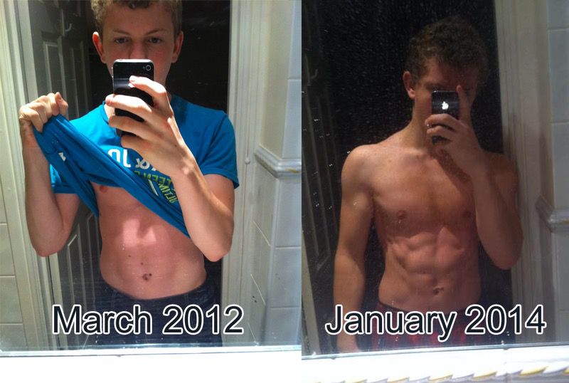 5 foot 7 Male Progress Pics of 13 lbs Weight Gain 138 lbs to 151 lbs