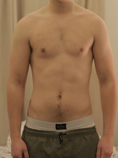 M/21/5'10/154Lbs (Jan 1 Mar 25): a Male's Progress Pic From January to March