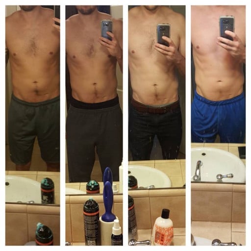 Progress Pics of 8 lbs Weight Loss 6 foot 5 Male 213 lbs to 205 lbs