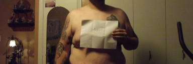 4 Pics of a 350 lbs 6 foot 4 Male Fitness Inspo