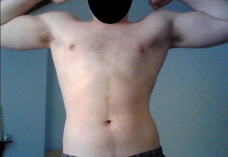18/M/6'2/205 Lbs Male's 3 Month Fitness Journey From 205 to 205