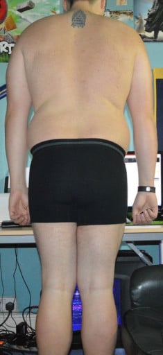 A picture of a 6'0" male showing a snapshot of 240 pounds at a height of 6'0