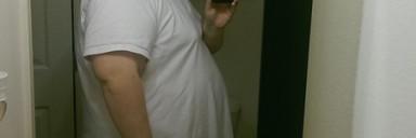 Before and After 80 lbs Weight Loss 5 foot 10 Male 380 lbs to 300 lbs