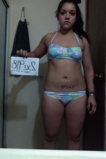 24 Year Old Woman Cutting at 158Lbs and 5'3