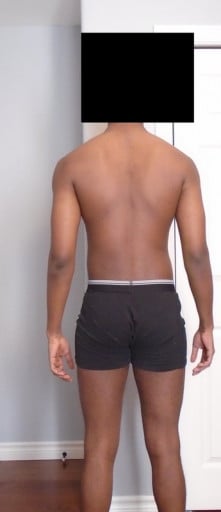 A picture of a 5'10" male showing a snapshot of 140 pounds at a height of 5'10