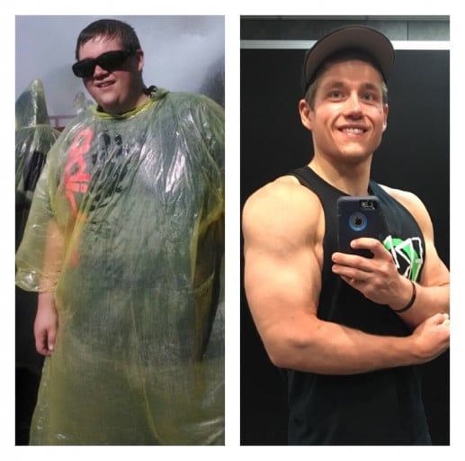 Progress Pics of 210 lbs Fat Loss 5'10 Male 400 lbs to 190 lbs
