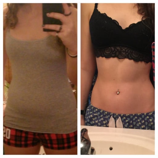 5 feet 10 Female Progress Pics of 29 lbs Fat Loss 184 lbs to 155 lbs