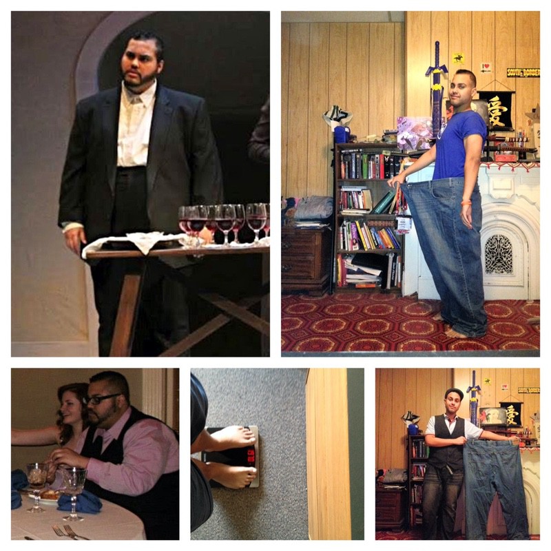 Before and After 152 lbs Fat Loss 5 feet 9 Male 349 lbs to 197 lbs
