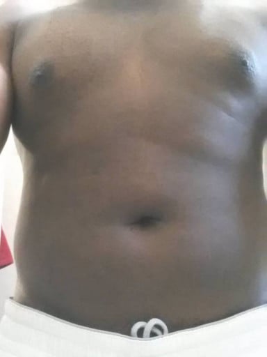 Progress Pics of 5 lbs Fat Loss 6 feet 5 Male 270 lbs to 265 lbs