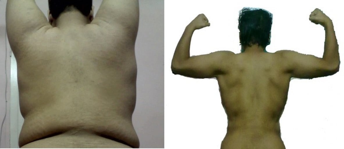 5'8 Male 193 lbs Fat Loss 380 lbs to 187 lbs