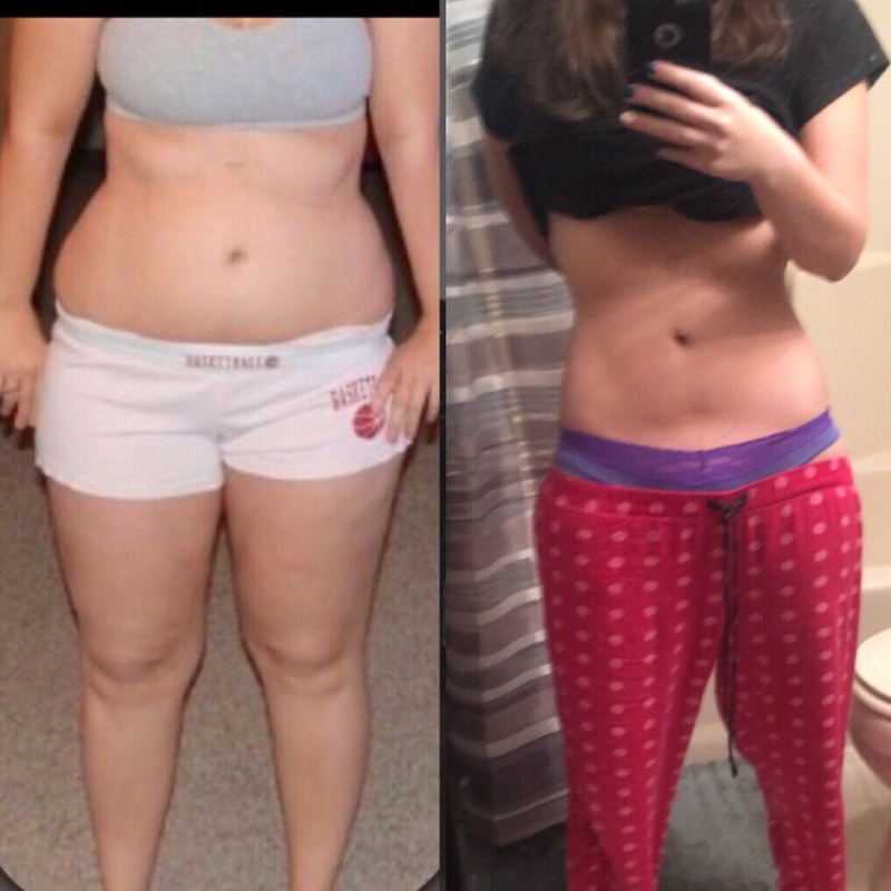 Progress Pics of 44 lbs Weight Loss 5 foot 5 Female 188 lbs to 144 lbs