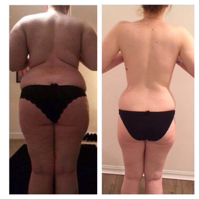 76 lbs Fat Loss 5 foot 7 Female 238 lbs to 162 lbs