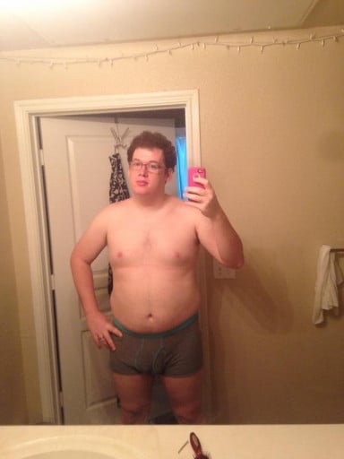 6'2 Male Progress Pics of 32 lbs Weight Loss 310 lbs to 278 lbs