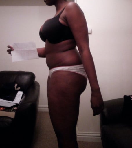 A photo of a 5'10" woman showing a snapshot of 200 pounds at a height of 5'10