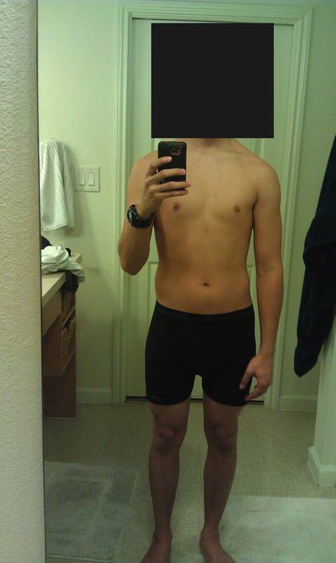 3 Pictures of a 5 foot 8 140 lbs Male Weight Snapshot
