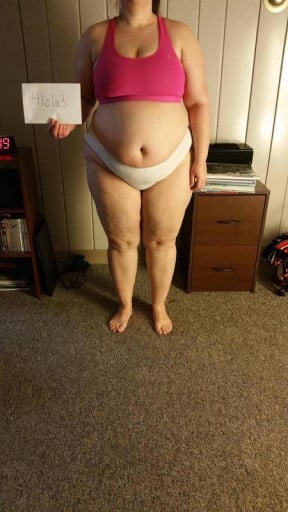 3 Photos of a 254 lbs 5 foot 5 Female Fitness Inspo