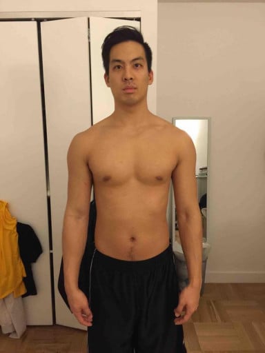 A progress pic of a 6'2" man showing a snapshot of 195 pounds at a height of 6'2