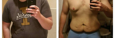 Progress Pics of 113 lbs Fat Loss 6 feet 2 Male 360 lbs to 247 lbs