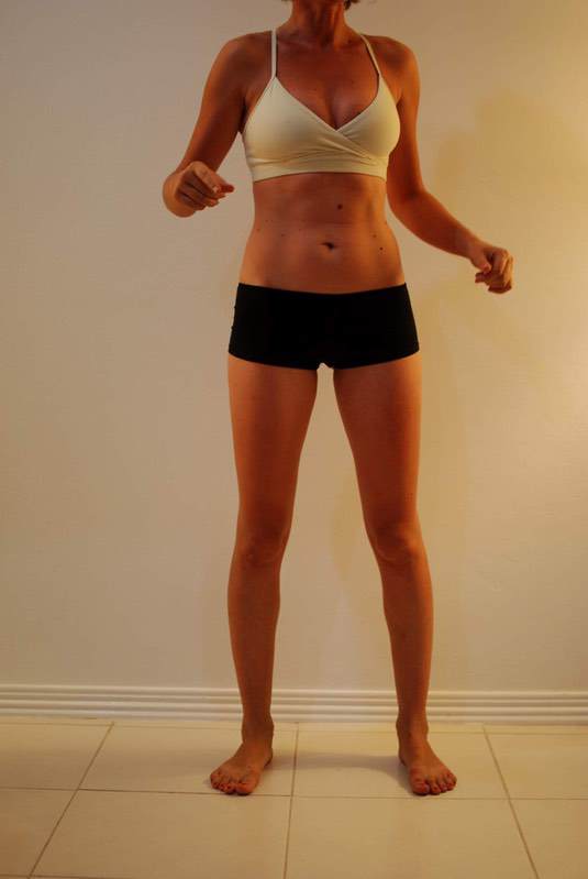 8 Pics of a 114 lbs 5'7 Female Weight Snapshot