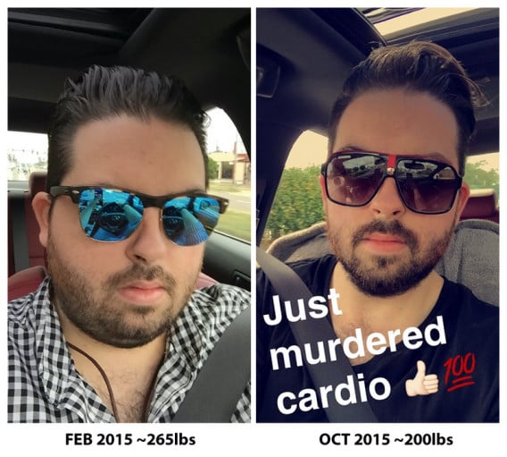 Man Loses 71Lbs in 8 Months with Proper Diet and Exercise