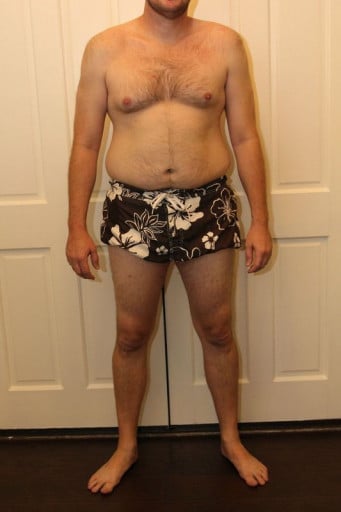 4 Pics of a 260 lbs 6'4 Male Fitness Inspo