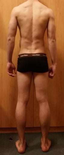 3 Photos of a 129 lbs 5'7 Male Weight Snapshot