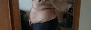 6 foot Male Before and After 166 lbs Fat Loss 400 lbs to 234 lbs