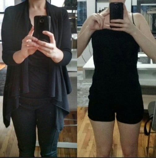 5 feet 11 Female Before and After 27 lbs Weight Loss 173 lbs to 146 lbs