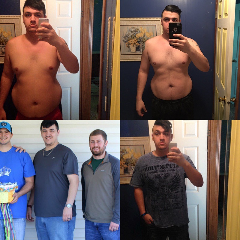 6'4 Male 34 lbs Weight Loss Before and After 289 lbs to 255 lbs