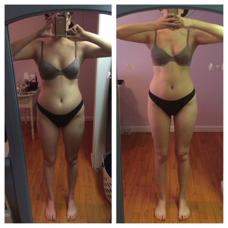 5'6 Female 11 lbs Weight Loss Before and After 138 lbs to 127 lbs.