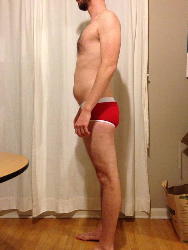 4 Pictures of a 6 foot 3 195 lbs Male Weight Snapshot