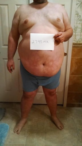 A progress pic of a 6'0" man showing a snapshot of 381 pounds at a height of 6'0